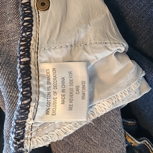 Modcloth Denim Jeans 5 Pocket Sz 1X (16-18W) - Picture 9 of 13